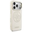 Guess Perforated 4G MagSafe iPhone 17 Pro tok, bézs