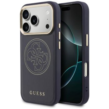 Guess Perforated 4G MagSafe iPhone 17 Pro Max tok, kék