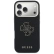 GUESS iPhone 17 Pro GUHCP17L5PS4RGGK (PU FW Resin Logo) tok, fekete