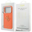 GUESS case IPHONE 17 Pro GUHCP17L5PS4RGGO (PU FW Resin Logo), tok, narancssárga