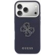 GUESS iPhone 17 Pro Max GUHCP17X5PS4RGGB (PU FW Resin Logo) tok, kék