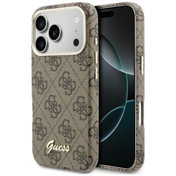   GUESS iPhone 17 Pro MagSafe GUHMP17L5P4FWMSW (PU FW 4G Script) tok, barna