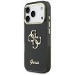 Guess IML 4G Script Metal case iPhone 17 Pro tok, fekete