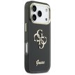 Guess IML 4G Script Metal case iPhone 17 Pro tok, fekete