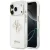 Guess IML 4G Script Metal Case iPhone 17 Pro Max tok, fehér