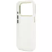 Guess IML 4G Script Metal Case iPhone 17 Pro Max tok, fehér