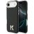 KARL LAGERFELD iPhone 17 Air MagSafe KLHMP17M5PGFKHGK (PU FW W/ KHead Logo) tok, fekete