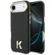 KARL LAGERFELD iPhone 17 Air MagSafe KLHMP17M5PGFKHGK (PU FW W/ KHead Logo) tok, fekete
