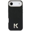 KARL LAGERFELD iPhone 17 Air MagSafe KLHMP17M5PGFKHGK (PU FW W/ KHead Logo) tok, fekete