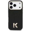 Karl Lagerfeld Karl Head Logo MagSafe iPhone 17 Pro tok, fekete