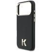 KARL LAGERFELD iPhone 17 Pro Max MagSafe KLHMP17X5PGFKHGK (PU FW W/ KHead Logo) tok, fekete