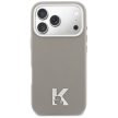 KARL LAGERFELD iPhone 17 Pro MagSafe KLHMP17L5PGFKHGG (PU FW W/ KHead Logo) tok, szürke