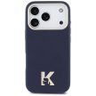 KARL LAGERFELD iPhone 17 Pro MagSafe KLHMP17L5PGFKHGB (PU FW W/ KHead Logo) tok, kék