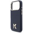 KARL LAGERFELD iPhone 17 Pro MagSafe KLHMP17L5PGFKHGB (PU FW W/ KHead Logo) tok, kék