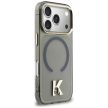 Karl Lagerfeld IML K Head Logo MagSafe iPhone 17 Pro tok, fekete