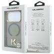 Karl Lagerfeld IML K Head Logo MagSafe iPhone 17 Pro tok, fekete