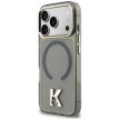 Karl Lagerfeld IML K Head Logo MagSafe iPhone 17 Pro Max tok, fekete