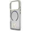 Karl Lagerfeld IML K Head Logo MagSafe iPhone 17 Pro Max tok, fekete