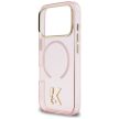 Karl Lagerfeld IML K Head Logo MagSafe iPhone 17 Pro Max tok, rózsaszín
