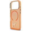 Karl Lagerfeld IML K Head Logo MagSafe iPhone 17 Pro tok, narancs