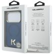 Karl Lagerfeld IML K Head Logo MagSafe iPhone 17 Pro tok, kék