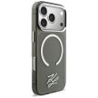 Karl Lagerfeld IML KL Script Logo MagSafe iPhone 17 Pro tok, fekete