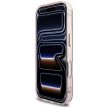 Karl Lagerfeld IML KL Script Logo MagSafe iPhone 17 Pro tok, rózsaszín