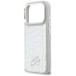 Karl Lagerfeld Croco KL Script Logo MagSafe Case iPhone 17 Pro - tok, ezüst