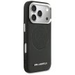Karl Lagerfeld K Head Point Logo MagSafe iPhone 17 Pro Max tok, fekete