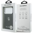 Karl Lagerfeld Point & Choupette Sketch MagSafe Case iPhone 17 Pro Max tok, fekete