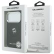 Karl Lagerfeld Point & Karl Sketch MagSafe Case iPhone 17 Pro Max tok, fekete