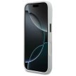 Karl Lagerfeld IML Glitter KL Diamond Logo iPhone 17 Pro tok, ezüst