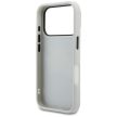 Karl Lagerfeld IML Glitter KL Diamond Logo iPhone 17 Pro tok, ezüst