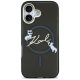 Karl Lagerfeld IML Choupettes Karl Script Logo MagSafe iPhone 17 Air tok, fekete