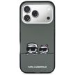Karl Lagerfeld IML Karl & Choupette Peekaboo Logo MagSafe Case iPhone 17 Pro Max tok, fekete