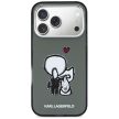 Karl Lagerfeld Karl & Choupette Back MagSafe Case iPhone 17 Pro Max tok, fekete