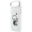 Karl Lagerfeld Karl & Choupette Back MagSafe iPhone 17 Air tok, átlátszó