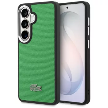   Lacoste Full Wrap Petit Pique MagSafe Samsung Galaxy S26 tok, zöld