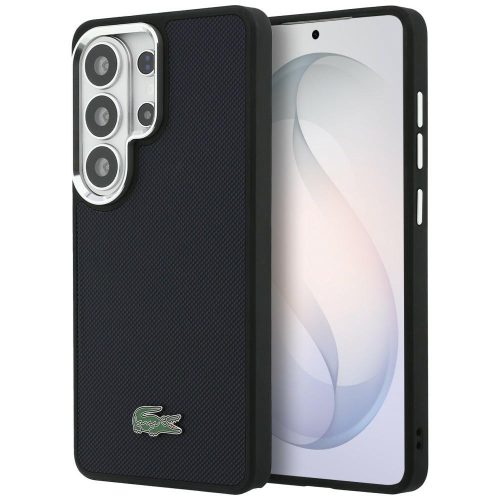 Lacoste Full Wrap Petit Pique MagSafe Samsung Galaxy S26 Ultra tok, sötétkék