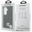 Karl Lagerfeld K Metal Logo MagSafe Samsung Galaxy S26 tok, fekete