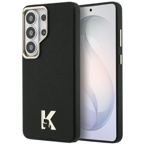 Karl Lagerfeld K Metal Logo MagSafe Samsung Galaxy S26 Ultra tok, fekete