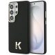 Karl Lagerfeld K Metal Logo MagSafe Samsung Galaxy S26 Ultra tok, fekete