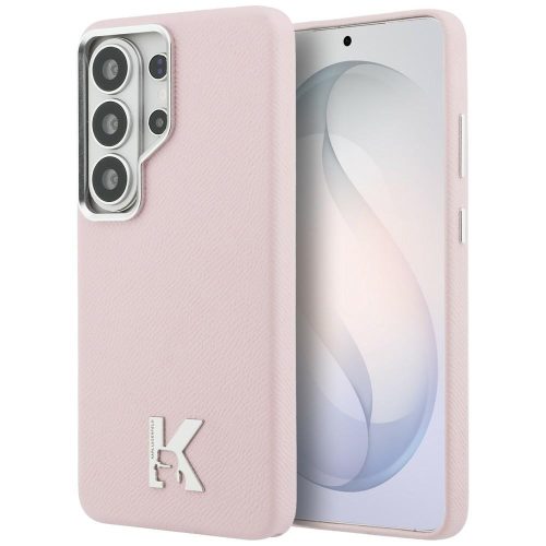 Karl Lagerfeld K Metal Logo MagSafe Samsung Galaxy S26 Ultra tok, rózsaszín