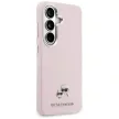 Karl Lagerfeld Saffiano KC Metal Logo MagSafe Samsung Galaxy S26 Plus tok, rózsaszín
