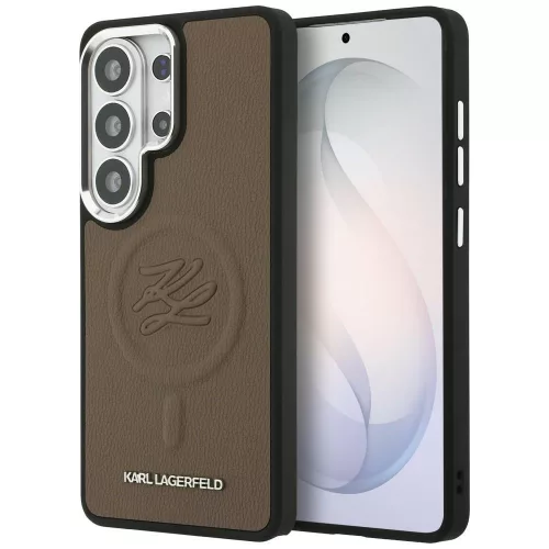 Karl Lagerfeld Embossed Ring Initials MagSafe Samsung Galaxy S26 Ultra tok, barna