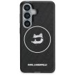 Karl Lagerfeld IML Repeated Choupette MagSafe Samsung Galaxy S26 tok, fekete