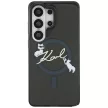 Karl Lagerfeld IML KC Script MagSafe Samsung Galaxy S26 Ultra tok, fekete