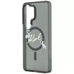 Karl Lagerfeld IML KC Script MagSafe Samsung Galaxy S26 Ultra tok, fekete