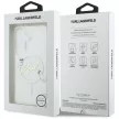 Karl Lagerfeld IML KC Script MagSafe Samsung Galaxy S26 tok, átlátszó