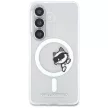 Karl Lagerfeld IML Peekaboo Choupette MagSafe Samsung Galaxy S26 tok, átlátszó